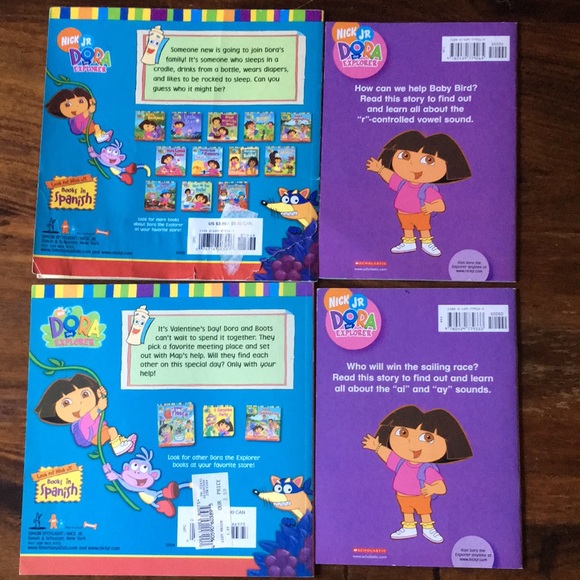 11 Dora the Explorer Nickelodeon Nick Jr Lot (7 Board Books + 4 softcover books) - Picture 15 of 15